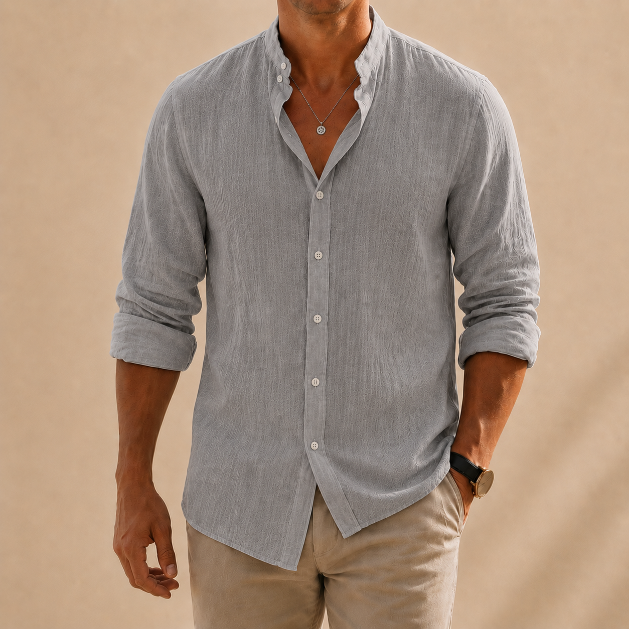 Camicia Estiva Uomo Elegante