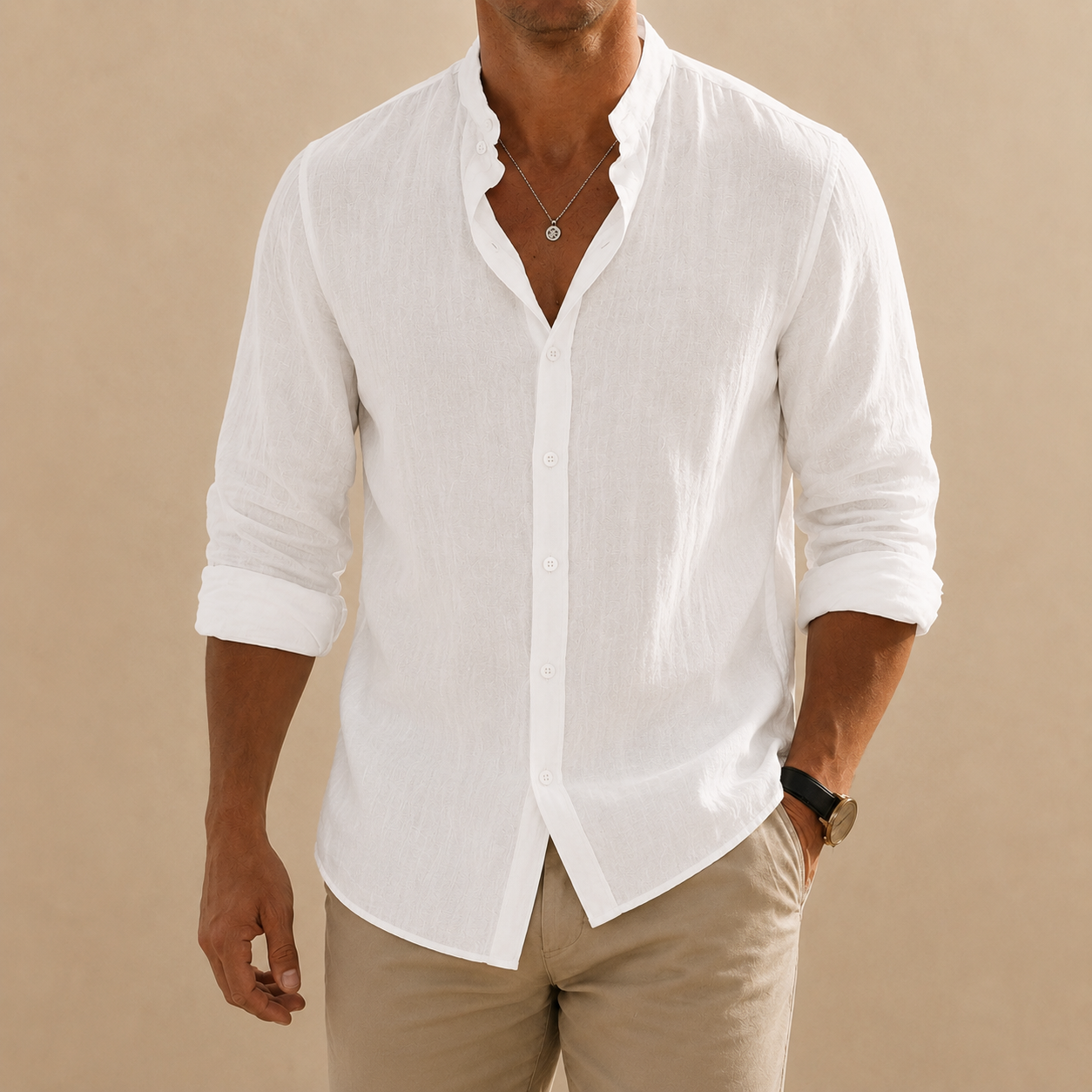 Camicia Estiva Uomo Elegante