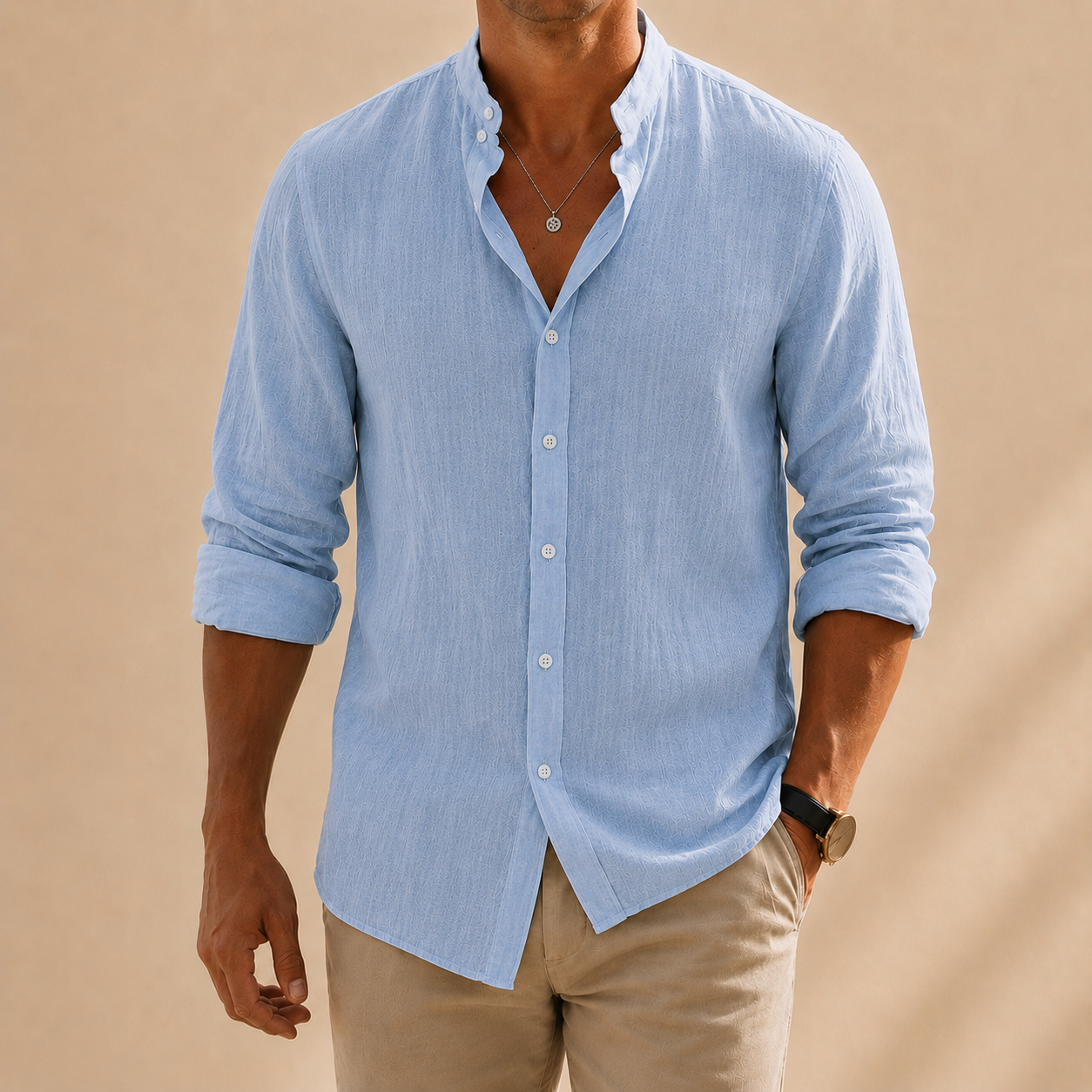 Camicia Estiva Uomo Elegante