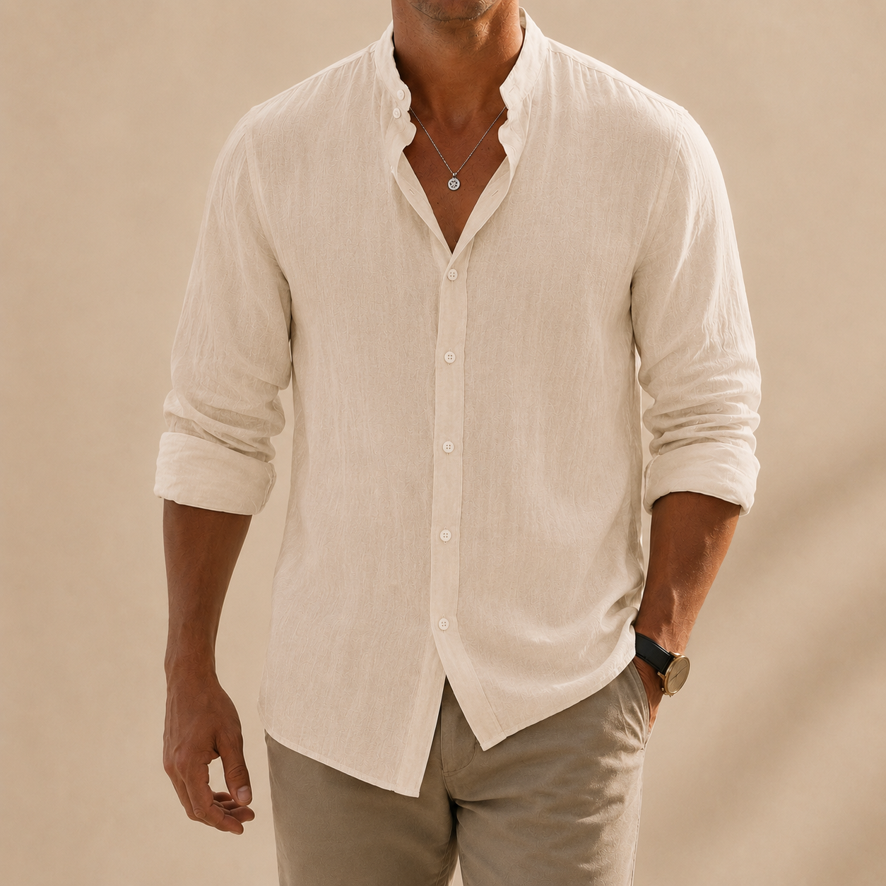 Camicia Estiva Uomo Elegante